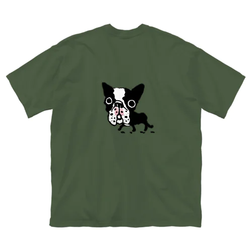 SNUB NOSE DOGS※ボストンテリア※ ビッグシルエットTシャツ