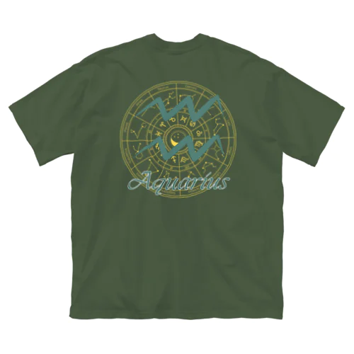 星めぐり《Aquarius ・水瓶座》 ビッグシルエットTシャツ