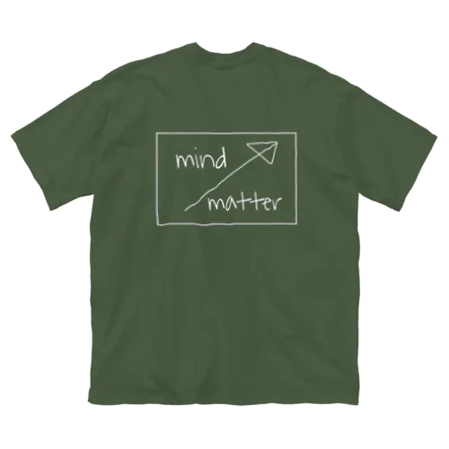 mind matter ビッグシルエットTシャツ