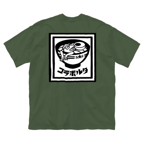 カエルラーメン   ビッグシルエットTシャツ