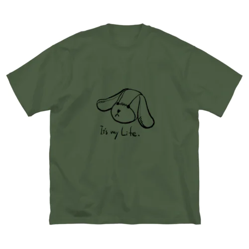 It's my Life.くたぐるみ ビッグシルエットTシャツ