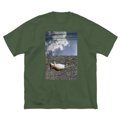 死とその上空：カヤネズミ ビッグシルエットTシャツ