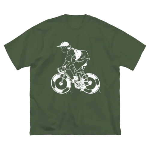 ピストバイクでポタリング Big T-Shirt