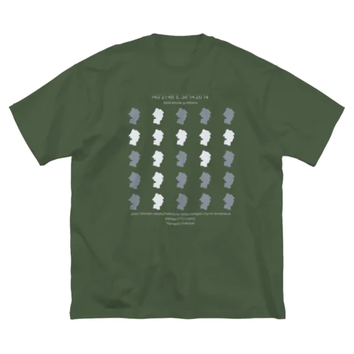 山形県（ヤマガタのヤ・濃色商品中心） ビッグシルエットTシャツ