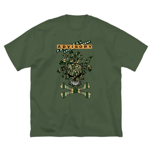 “Skull Medusa” ビッグシルエットTシャツ