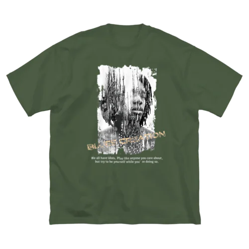 BLUES CREATION ビッグシルエットTシャツ