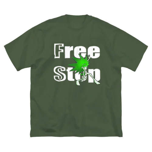 Free Step ビッグシルエットTシャツ