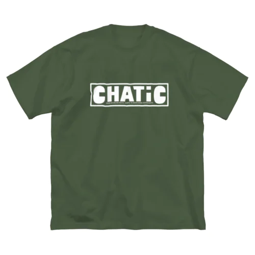 CHATIC グリーンT ビッグシルエットTシャツ