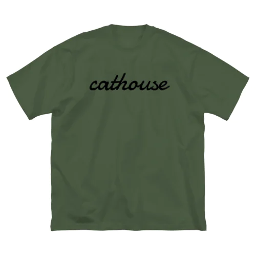  CATHOUSE  LOGO ビッグシルエットTシャツ