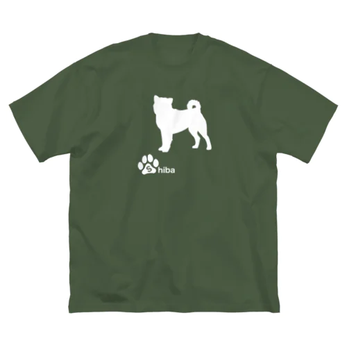 柴犬 ビッグシルエットTシャツ