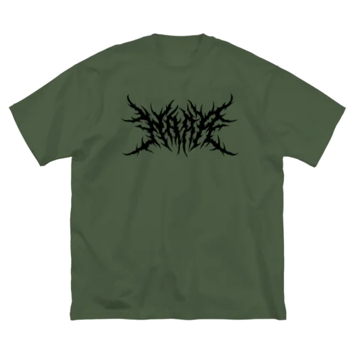 デスメタル奈良/ DEATH METAL NARA ビッグシルエットTシャツ