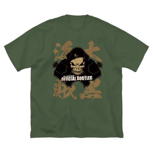 OFFICIAL BOOTLEG PIRATE T-SHIRT ビッグシルエットTシャツ