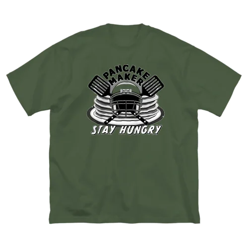 Pancake Maker (アメフト) ビッグシルエットTシャツ