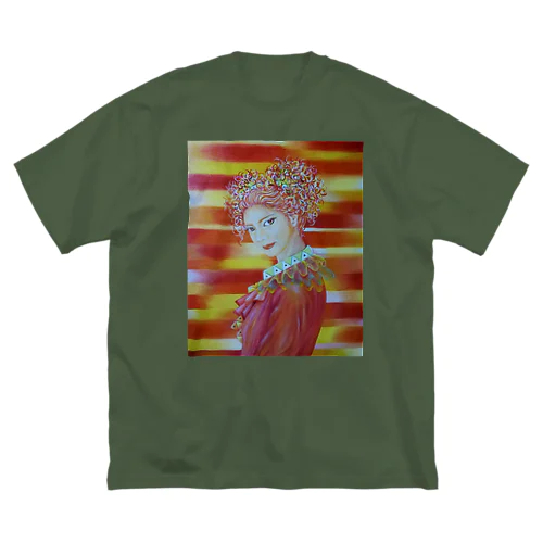 ハッピークラウン4・woman ビッグシルエットTシャツ