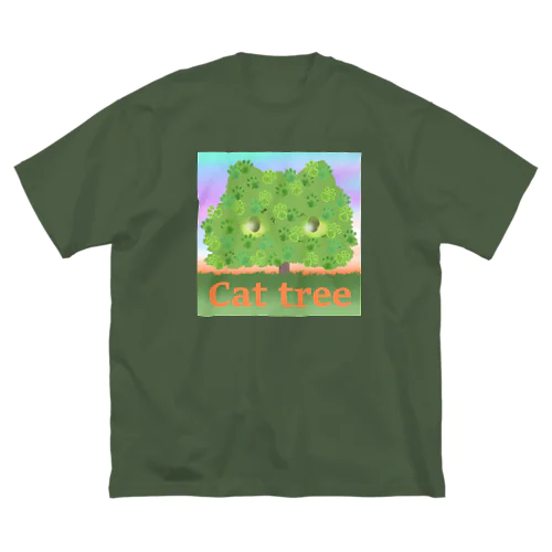 ＣＡＴ　ＴＲＥＥ ビッグシルエットTシャツ