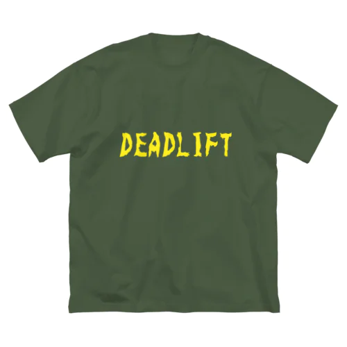 DEADLIFT  黄ロゴ Big T-Shirt