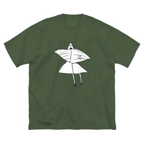 鳥女 ビッグシルエットTシャツ