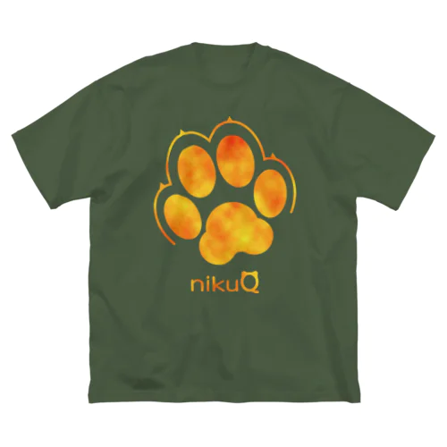 肉球をモチーフにしたオリジナルブランド「nikuQ」（犬タイプ）です Big T-Shirt