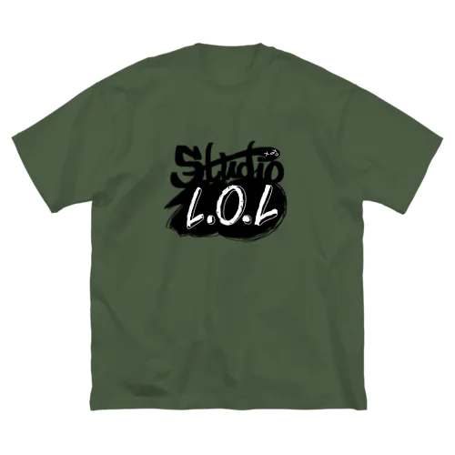 Studio L.O.L モノクロロゴ Big T-Shirt