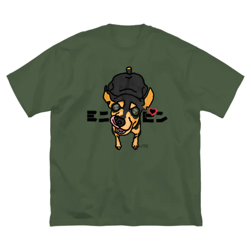 チラホラ白髪ミニピン ビッグシルエットTシャツ