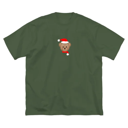 クリスマスベア ビッグシルエットTシャツ