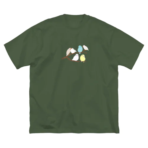 鳥のなる木 루즈핏 티셔츠