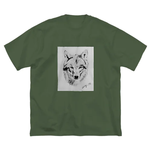 Lonely eyes ビッグシルエットTシャツ