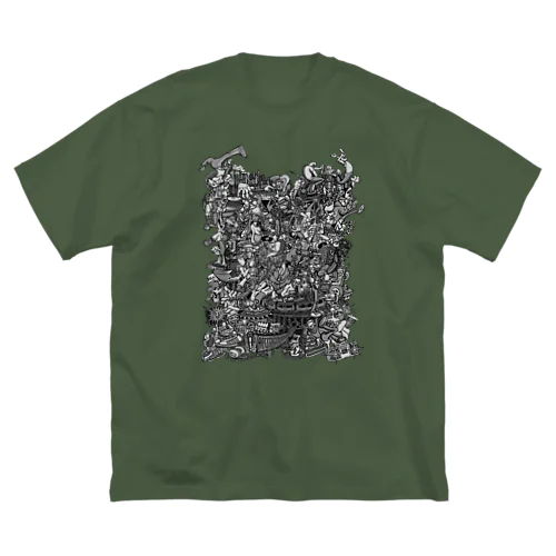 Old School Hip Hop 2 루즈핏 티셔츠