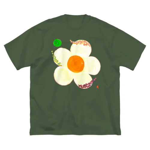 元気に咲く花（花だけ） Big T-Shirt