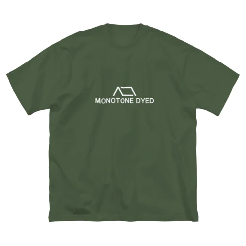 MONOTONE DYED ビッグシルエットTシャツ