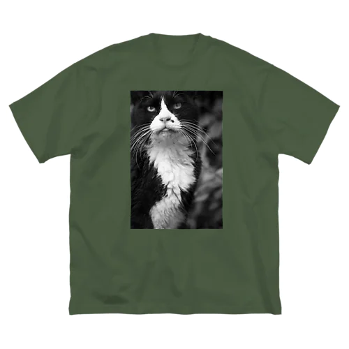 猫どーん ビッグシルエットTシャツ