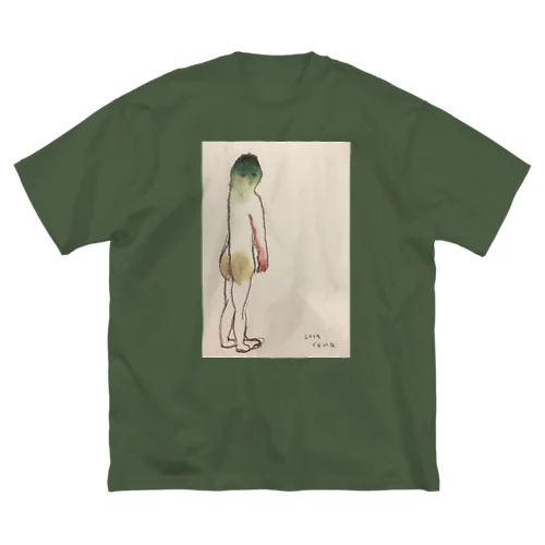 green_head ビッグシルエットTシャツ