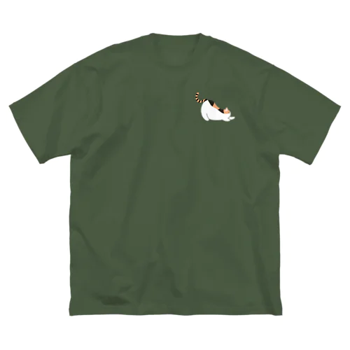 のびるみけねこ ビッグシルエットTシャツ