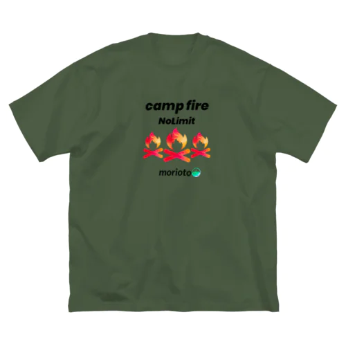 campfire × morioto ビッグシルエットTシャツ