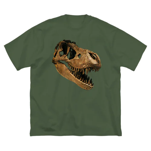 T. Rex 頭骨 ビッグシルエットTシャツ