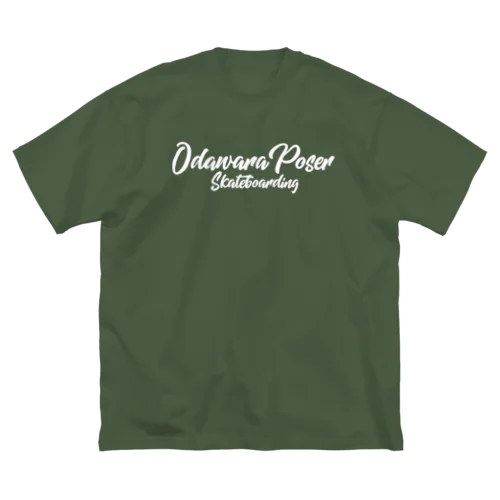 ODAWARAPOSERオシャレロゴシリーズ(白文字) ビッグシルエットTシャツ