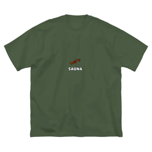 サウナ/SAUNA Big T-Shirt