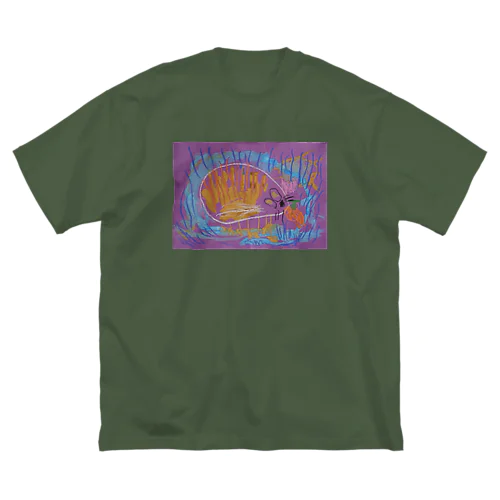 にんじん食べてるハリネズミさん。 Big T-Shirt