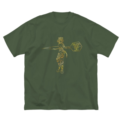 あにまるだーつ　寅ガールver. Big T-Shirt