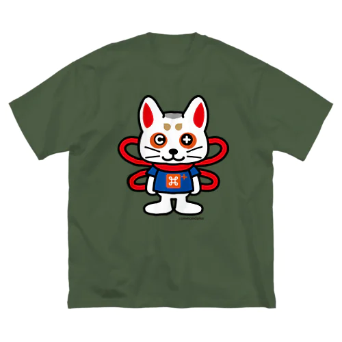 コマ犬のコマプラくん ビッグシルエットTシャツ