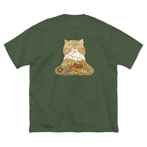 パンどれから食べようかな〜 ビッグシルエットTシャツ