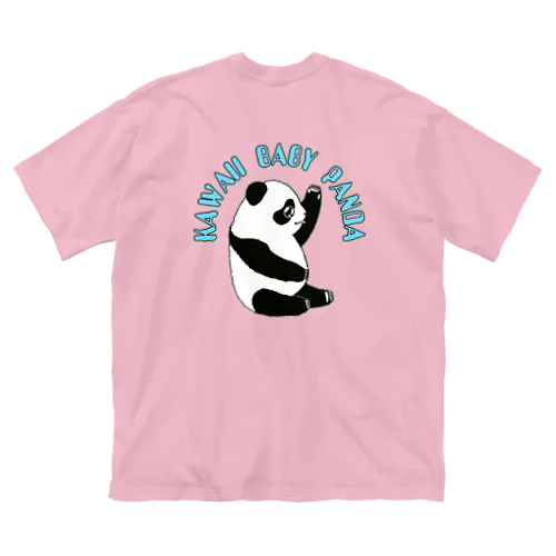 Kawaii Baby Panda　(子パンダさん) バックプリント Big T-Shirt