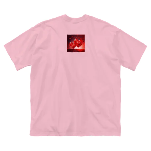 ハート #02 ビッグシルエットTシャツ