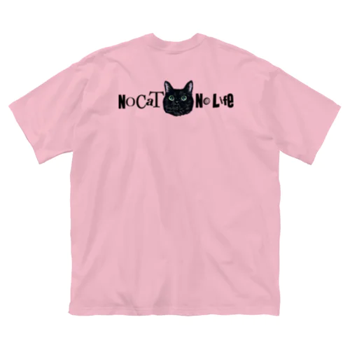 NocatNolife ビッグシルエットTシャツ