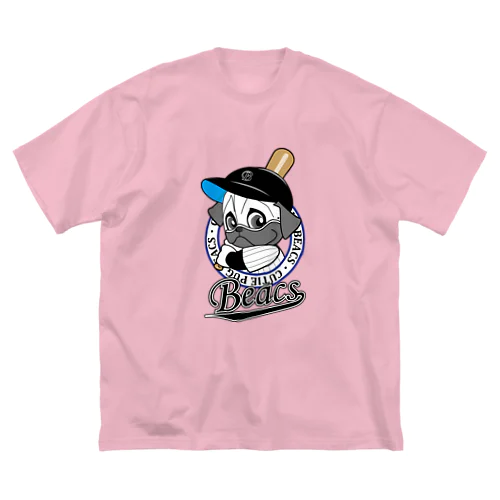 CutiePugBEACS baseball Big T-Shirt