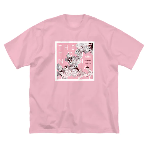 桃の花の下で ビッグシルエットTシャツ