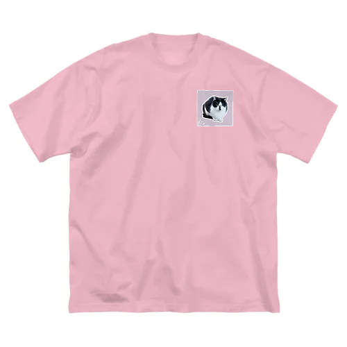 ハナちゃん🌸ピンク系【nekousagi*∩..∩ロゴ入り】  Big T-Shirt