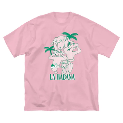 ハバナ（犬）🌴 ビッグシルエットTシャツ