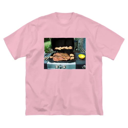 アメリカンBBQ ビッグシルエットTシャツ