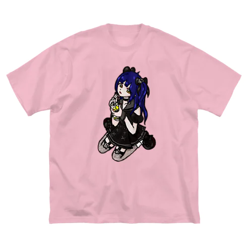 ○ュアアルコール（スト○ロ） ビッグシルエットTシャツ